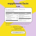 Lemme Purr Women's Probiotic Gummies - Pineapple Flavor