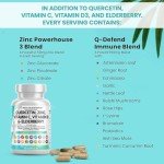 Viral Immune Support: Quercetin Zinc & More