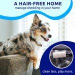 Double-Sided Pet Deshedding Brush for Dogs & Cats
