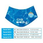 Chill Out Cooling Bandana for Dogs and Cats