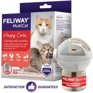 FELIWAY MultiCat Calming Pheromone Diffuser Kit