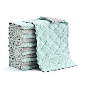 12-Pack Hypermotion Lint-Free Microfiber Cleaning Cloths