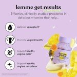 Lemme Purr Women's Probiotic Gummies - Pineapple Flavor