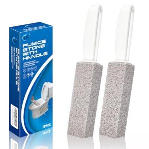 Toilet Bowl Cleaning Pumice Stone - 2 Pack
