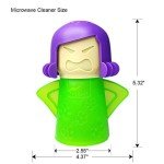 Angry Mama Microwave Steam Cleaner – Easy Cleaning!