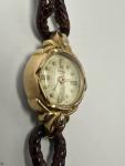 Doxa Ladies Watch Gold Plated Vintage Mechanical 17MM 6.75" Swiss Made A23