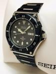 RARE VINTAGE MEN'S SEIKO SQ 6923-8009 SPORTS 100 DIVER WATCH LOT 1712