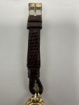 Doxa Ladies Watch Gold Plated Vintage Mechanical 17MM 6.75" Swiss Made A23