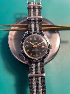Vintage Terramar World Time Dive Watch, Just serviced!