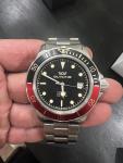 Glycine Combat Sub Soda Watch Automatic Coke Limited Edition 42mm