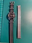 Vintage Terramar World Time Dive Watch, Just serviced!