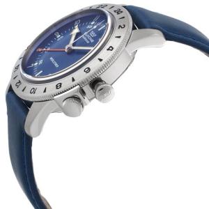 Glycine GL0219  Leather Band Watch  - Blue