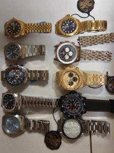Lot of 10 Mixed New Watches some needs repair some need battery  - 10 Pieces