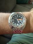 Doxa Sub 200T Sharkhunter Automatic Black Dial Stainless Steel Divers Watch