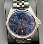 GLYCINE GL0455 COMBAT 43MM MENS WRISTWATCH WATCH AUTOMATIC 26 JEWELS BLUE