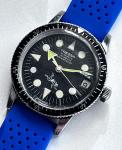VTG Sub Squba  Diver Tressa Black Dial Windup Gents Watch