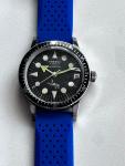 VTG Sub Squba  Diver Tressa Black Dial Windup Gents Watch