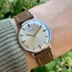 NOS DOXA Ref. 10346-1 Cal. Stainless Steel Manual Wind Wristwatch