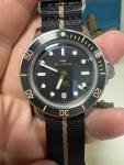 NEW - Glycine Combat Sub 41 Ceramic - Black/Guilt - Full Kit