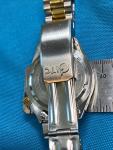 Innovative Time Mens Vintage Dive Watch Quartz Gold Black New Battery