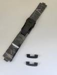 OEM Glycine Combat Sub 22mm Black Plated Stainless Steel Bracelet