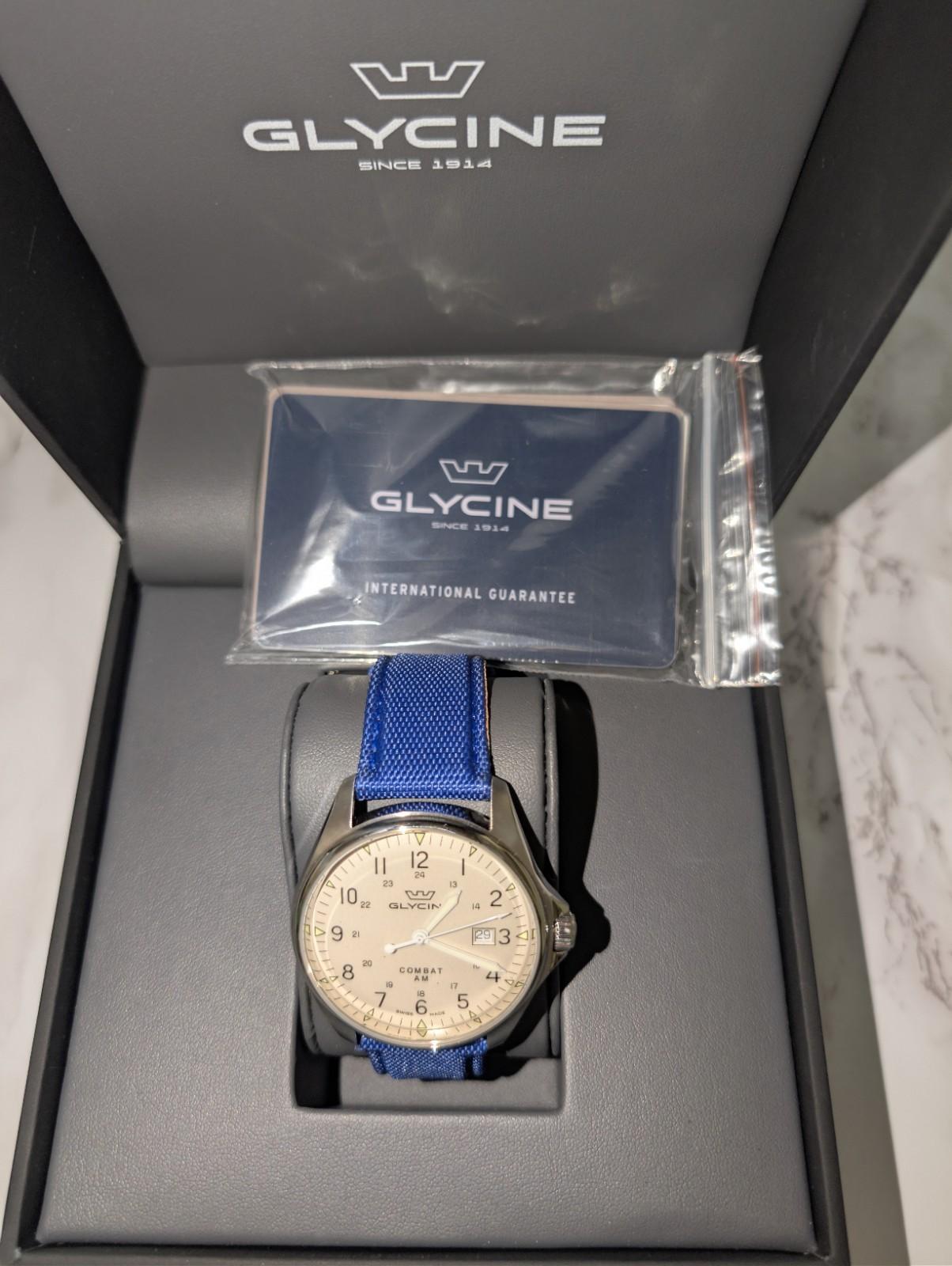 Glycine Men's GL0124 Combat 6 Vintage 43mm Automatic Watch