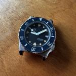 ~Vintage Aubrey DOXA Sub 600T SHARKHUNTER Diver Watch~Original BRACELET+Tag~NOS~