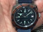 Lucerne SEAWATCH 70s Vintage Skin Diver Swiss Mechanical Watch 36mm SERVICED
