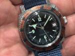 Lucerne SEAWATCH 70s Vintage Skin Diver Swiss Mechanical Watch 36mm SERVICED