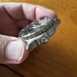 ~Vintage Aubrey DOXA Sub 600T SHARKHUNTER Diver Watch~Original BRACELET+Tag~NOS~