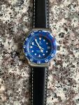 Vintage Zodiac Diver Professional Red Dot 1980's All steel NOS Serviced