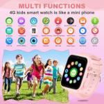 OKYUK 4G Kids Smartwatch with GPS and Calls