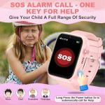 OKYUK 4G Kids Smartwatch with GPS and Calls