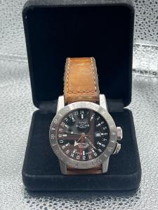 Glycine Airmen 3820 Automatic World Time 200m-660ft Men's Watch