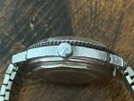 Vtg Chalet Wind Up Diver Men's Watch Swiss Made Parts/repair 37mm Collectible