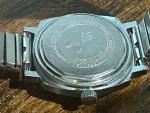 Vtg Chalet Wind Up Diver Men's Watch Swiss Made Parts/repair 37mm Collectible