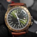 Glycine GL0307 Airman The Chief automatic GMT SW330-2 40mm 30M triple timezone