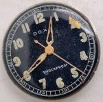 Vintage Doxa 17 jewel Center Seconds WWII Military wrist watch movement running