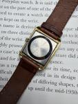 Vintage RARE Doxa Grafic Manual Wind Gold Plated Watch w/ Date at 9:00