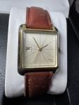 Vintage RARE Doxa Grafic Manual Wind Gold Plated Watch w/ Date at 9:00