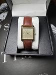 Vintage RARE Doxa Grafic Manual Wind Gold Plated Watch w/ Date at 9:00