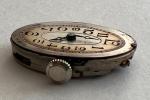 Vintage Glycine Watch Movement Dial Blue Hands Parts