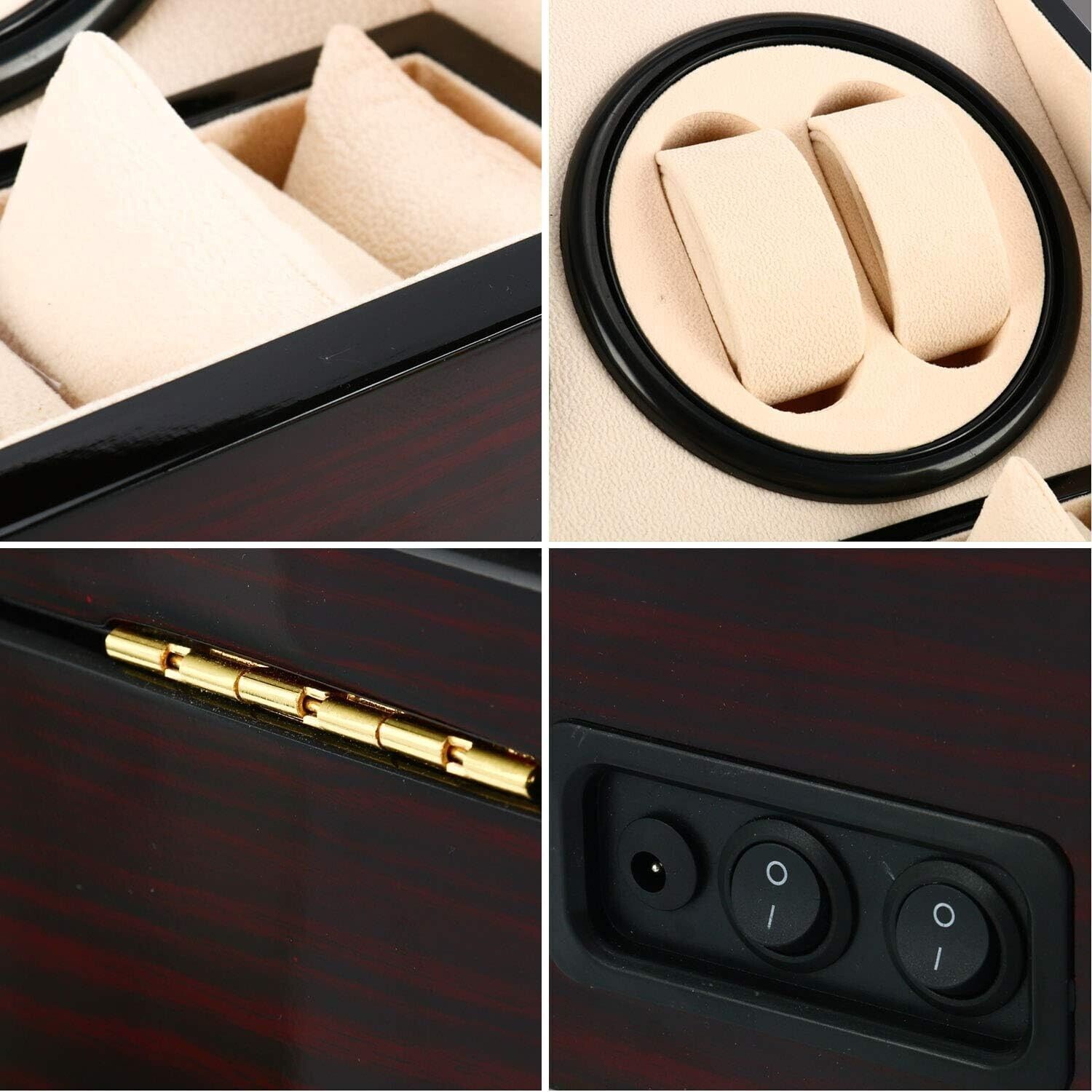 Automatic Watch Winder Storage Box & Display Case