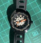 SYNCHRON MILITARY Watch Doxa Vintage Re-Release RARE BLACK Limited Edition /500