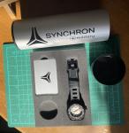 SYNCHRON MILITARY Watch Doxa Vintage Re-Release RARE BLACK Limited Edition /500