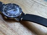 Waltham Incabloc 17 Jewels Diver's Watch Vintage Swiss Made Mechanical 36mm  