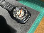 SYNCHRON MILITARY Watch Doxa Vintage Re-Release RARE BLACK Limited Edition /500