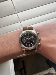 Vintage Lator Chronograph Diver Bezel