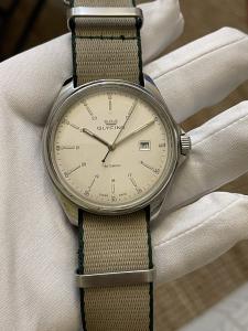 GLYCINE COMBAT AUTOMATIC 50M REF 3890.4 SAPPHIRE CRYSTAL 43MM SWISS MADE