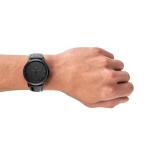 Fossil Minimalist Slim Black Leather Men's Watch